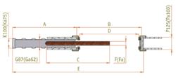 Stavební pouzdro JAP STANDARD 900 mm - jednokřídlé - 3